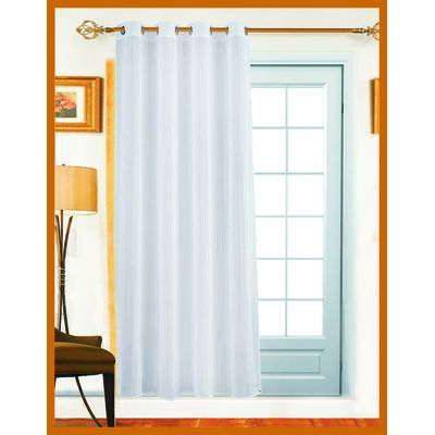 Zasłona PLATI biała 140 x 250 cm Lasher