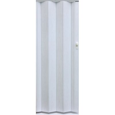 Drzwi harmonijkowe CRYSTALLINE ROYAL 281 86 x 203 cm dąb bielony