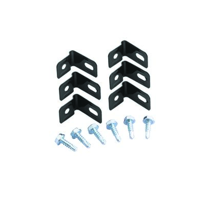 Klips montażowy avoclip ocynk czarny 6 sztuk Polbram