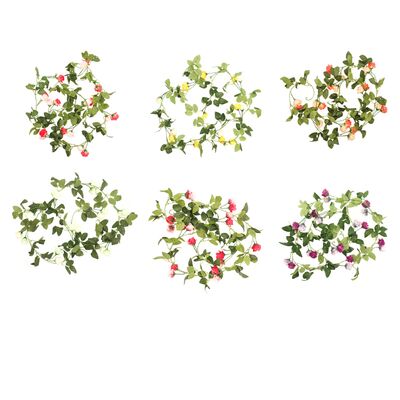 Girlanda róża 210 cm