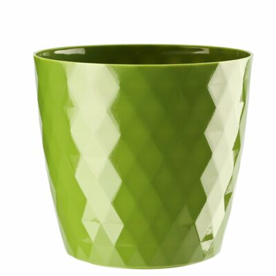 Doniczka CRISTAL 12 cm zielony