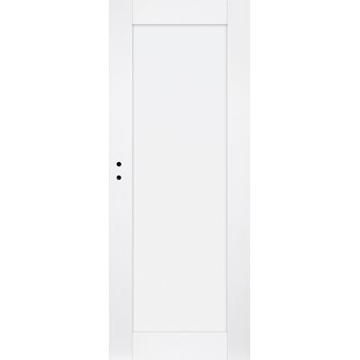 Skrzydło drzwiowe Elegance białe pełne 80P