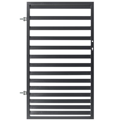 Furtka Daniel ocynk czarny struktura 90 x 150 cm lewa Polbram