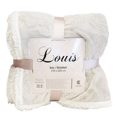Koc/narzuta LOUIS ecru