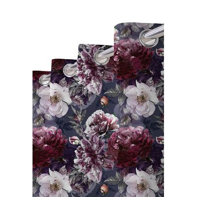 Zasłona Zelia 135 x 260 cm 8 kółek multikolor