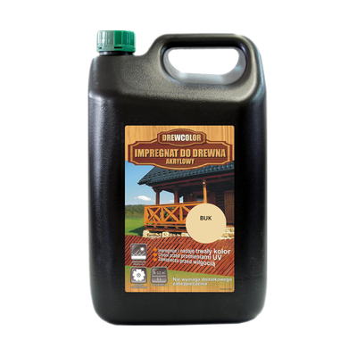 Impregnat akrylowy do drewna 5 l buk Drew Color