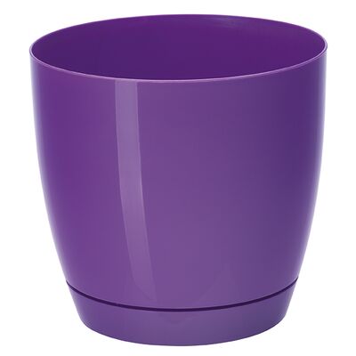 Doniczka TOSCANA 17 cm okrągła fioletowy