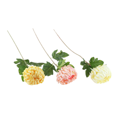 Kwiat sztuczny chryzantema 72,5 cm mix