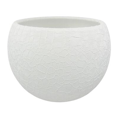 Osłonka kula LIZARD 17 cm biała