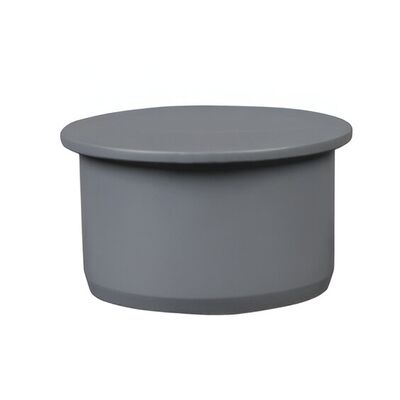 Korek dławica Ø50 szary