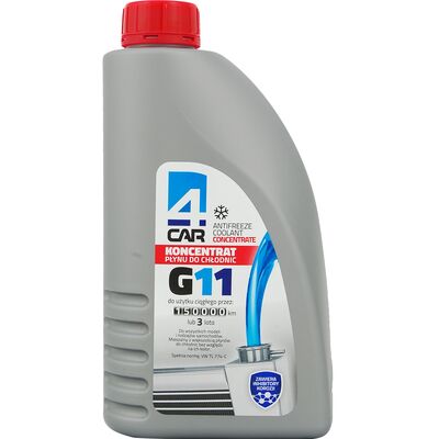 Koncentrat płynu do chłodnic G11 -35°C 150 000 km 1 l 4CAR