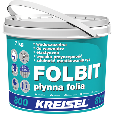 Płynna folia Folbit 800 wewnętrzna 7 kg KREISEL