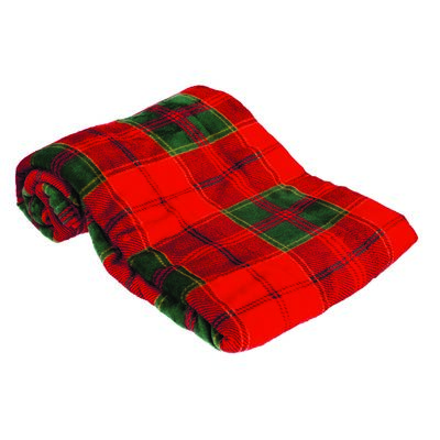 Koc w kratę 130 x 160 cm