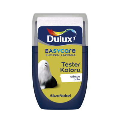 Farba lateksowa Dulux EasyCare Kuchnia i Łazienka tester – ryżowe pola