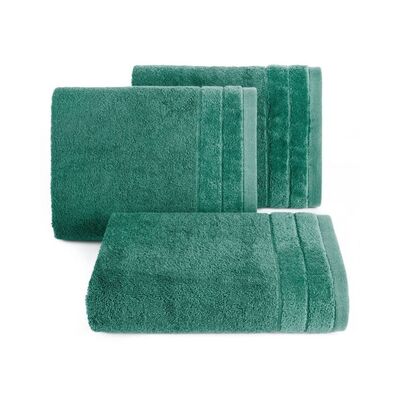 Ręcznik DAMLA 70 x 140 cm ciemny zielony