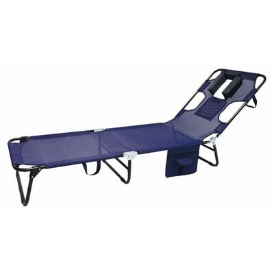 Leżanka plażowa IGUANA granat