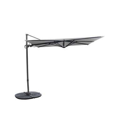 Parasol boczny 250 x 250 cm szary