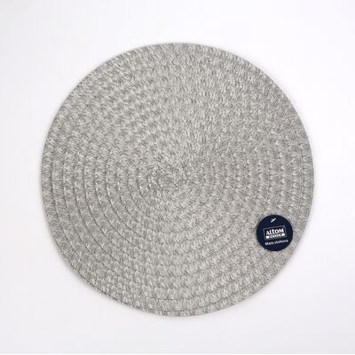 Mata słomkowa 38 cm szara