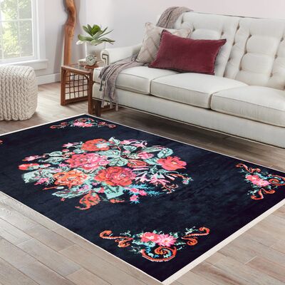 Dywan bambu wielokolorowy 120 x 180 cm 314