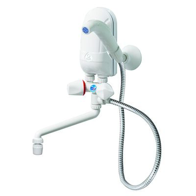 Ogrzewacz z baterią białą 4,5 kW +, zestaw: higieniczny DAFI