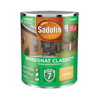 Impregnat Powłokotwórczy ClassicHP Dąb Jasny 0,75 l Sadolin