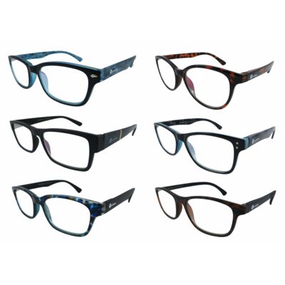 Okulary do czytania z antyrefleksem American Way