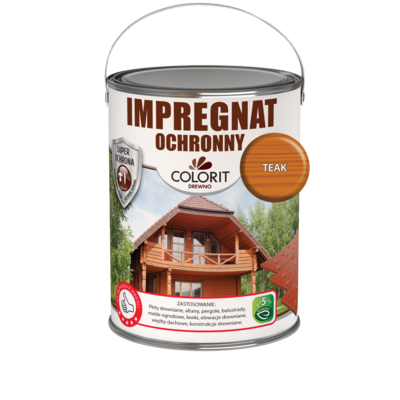 Impregnat ochronny Teak 4,5 l Colorit Drewno