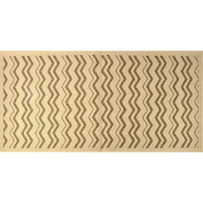 Dywan płaskotkany Sizal 70 x 140 cm beżowy