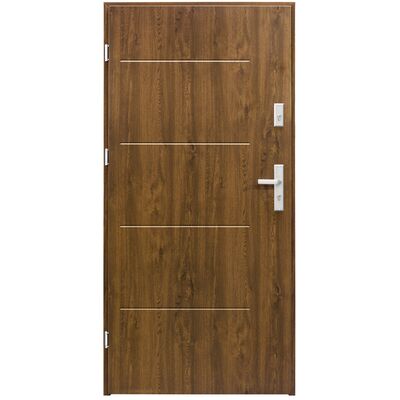 Drzwi zewnętrzne Classic orzech 80 cm lewe Splendoor