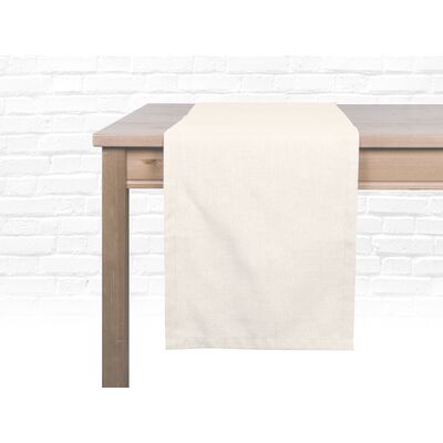 Bieżnik błyszczący Angelo kremowy