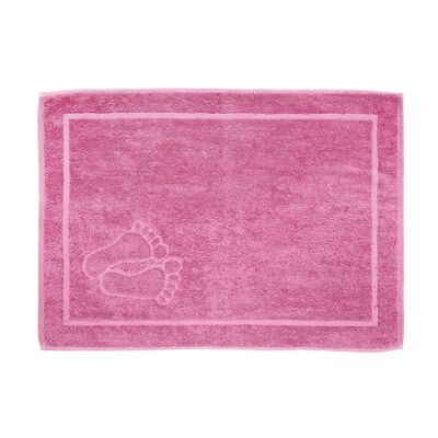 Ręcznik łazienkowy Stopki 70 x 50 Brudny Róż bawełna TEXPOL