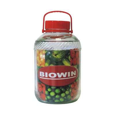 Słój 12 l z plastikową pokrywą Browin