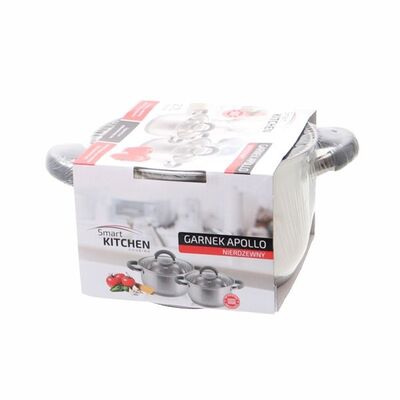 Garnek Apollo 16 cm 2 l szary