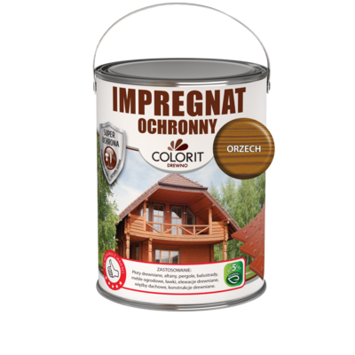 Impregnat ochronny Orzech 4,5 l Colorit Drewno