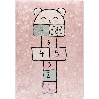 Dywan dziecięcy wielokolorowy 80 x 150 cm 4007