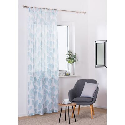 Firana TILLE z patkami 140 x 260 cm