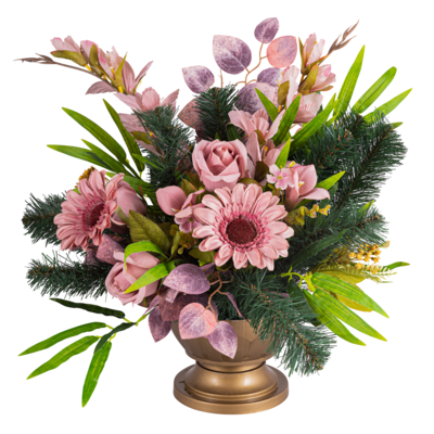 Kompozycja kwiatowa w misce 50 x 35 cm WŚ-STN-03