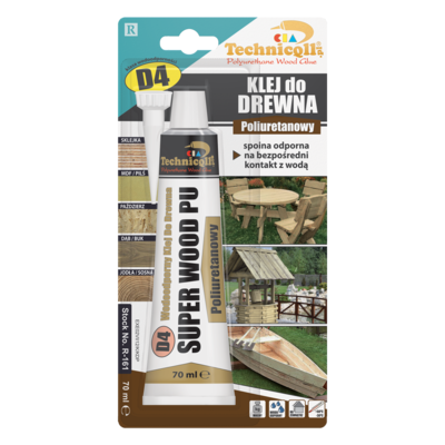 Klej do drewna poliuretanowy d4 70 ml