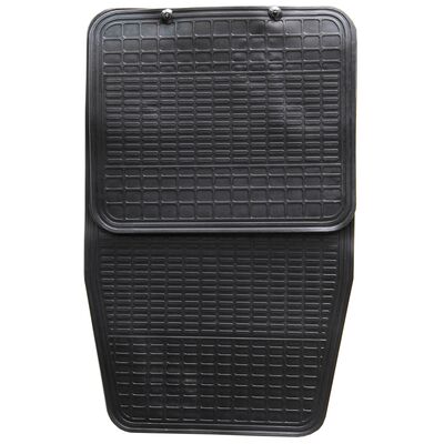 Dywaniki gumowe eco czarne (przód + tył) 4CAR