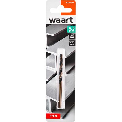 Wiertło do metalu 4,5 x 80 mm HSS-G szlifowane