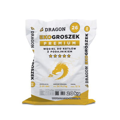 Dragon Groszek Plus PREMIUM 20 kg