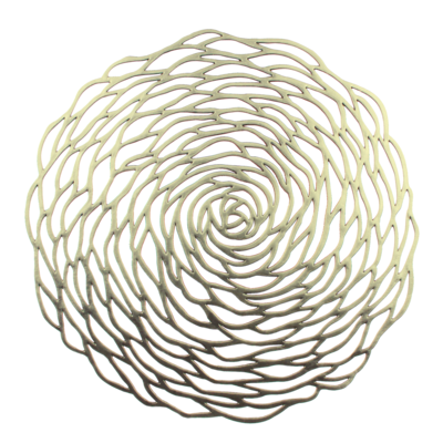 Podkładka dekoracyjna na stół TALEA śr. 38 cm złoty