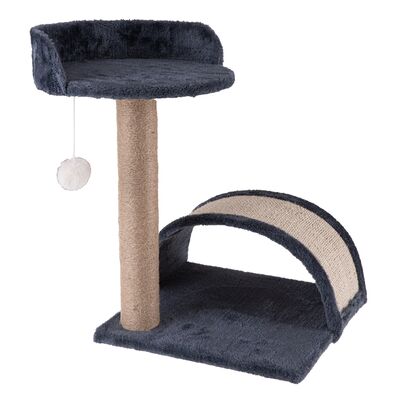 Drapak dla kota 35 x 35 x 45 cm szary