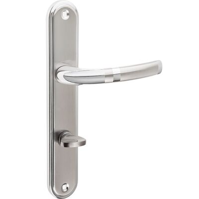 Klamka uniwersalna PALEO satyna/chrom