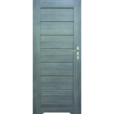 Skrzydło drzwiowe Prim grafit podcięcie 70 L