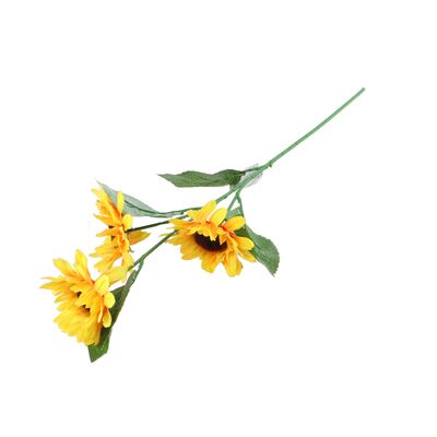 Słonecznik sztuczny 3 kwiaty