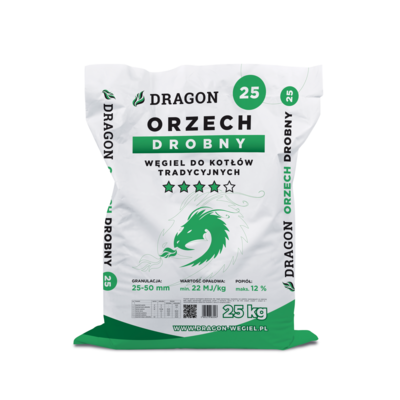 Dragon Węgiel ORZECH DROBNY 25 kg