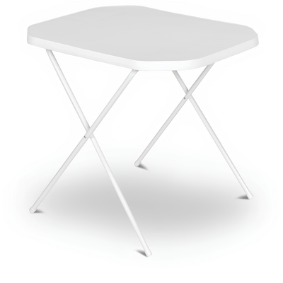 Stolik turystyczny biały PATIO