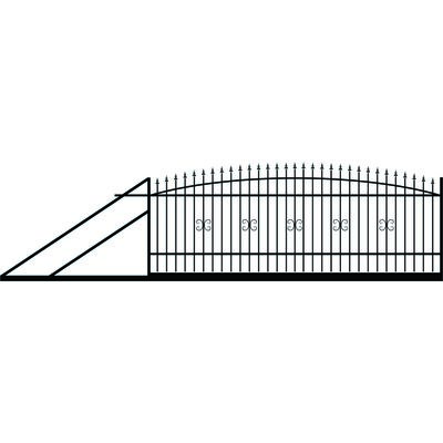Brama przesuwna Damian 4 m lewa