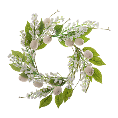 Wianek dekoracyjny wielkanocny 19 cm mix kolorów